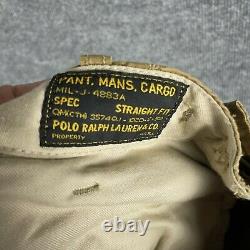 Vintage Polo Ralph Lauren 32x32 Men's Cargo Pant Straight Military Surplus