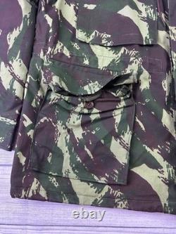 Vintage Portuguese Army M964 Lizard Camo Combat Jacket OGF Hooded 60s 70s Vintage Portuguese Army M964 Lizard Camo Combat Jacket OGF Hooded 60s 70s