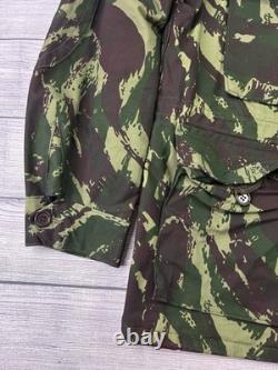 Vintage Portuguese Army M964 Lizard Camo Combat Jacket OGF Hooded 60s 70s