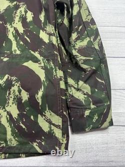 Vintage Portuguese Army M964 Lizard Camo Combat Jacket OGF Hooded 60s 70s