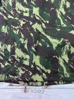 Vintage Portuguese Army M964 Lizard Camo Combat Jacket OGF Hooded 60s 70s