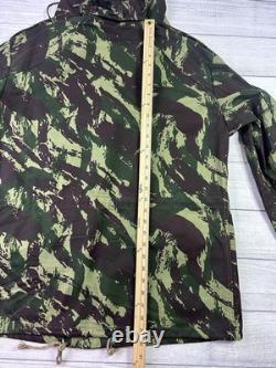 Vintage Portuguese Army M964 Lizard Camo Combat Jacket OGF Hooded 60s 70s