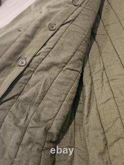 Vintage Romanian Cold War Era Military Surplus Parka with Lining Size M