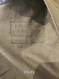 Vintage Romanian Cold War Era Military Surplus Parka with Lining Size M