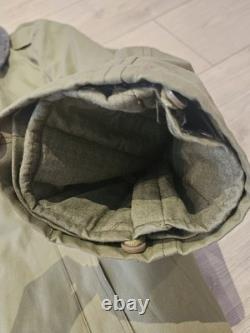 Vintage Romanian Cold War Era Military Surplus Parka with Lining Size M