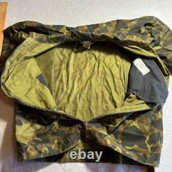 Vintage Russian Army Military Camouflage Field Jacket Work Shirt Men Large