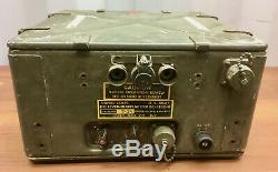 Vintage Signal Corps US Army Military Radio Receiver BC-1335 TM-11-879 WWII