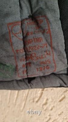 Vintage Soviet Army USSR Uniform Jacket Military FUFAIKA and Tarpaulin boots