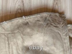 Vintage Soviet Army USSR Uniform Military Sheepskin Coat Bekesha Tulup Shearlin