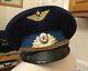 Vintage Soviet Ussr Russian Military Army Officer Visor Hat Cap Size 58