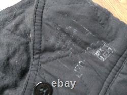 Vintage Soviet winter Army USSR Uniform Military pants VATNIK Tank soldier Blue