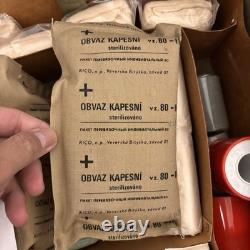 Vintage Surplus Military Field Czech Army Medical Kit Z vzor 80