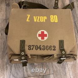 Vintage Surplus Military Field Czech Army Medical Kit Z vzor 80 Vintage Surplus Military Field Czech Army Medical Kit Z vzor 80