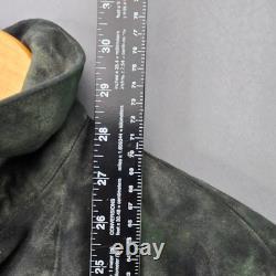 Vintage Swedish Army M39 Field Jacket C44 Green Black Mottled Military Coat
