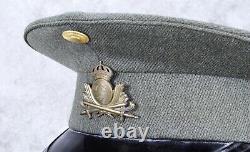 Vintage Swedish Army Military Dress Hat