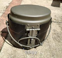 Vintage Swedish Military Army Surplus m40 mobile stove mess kit. Made to last