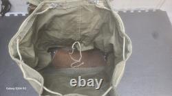 Vintage Swiss Army Military Backpack Leather Canvas The Last Of Us Show Abbys