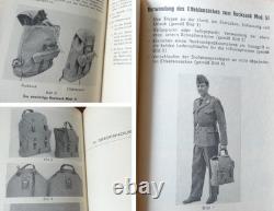 Vintage Swiss Army Military Canvas Effiektensak Backpack Complete + breadbag
