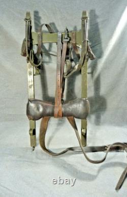 Vintage Swiss Army Military Packboard SATTLER Backpack