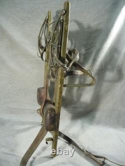 Vintage Swiss Army Military Packboard SATTLER Backpack