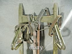 Vintage Swiss Army Military Packboard SATTLER Backpack