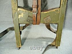 Vintage Swiss Army Military Packboard SATTLER Backpack