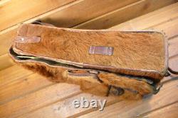 Vintage Swiss Army Military Pony Fur Backpack Tornister Rucksack Frick Bern28 43