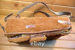 Vintage Swiss Army Military Pony Fur Backpack Tornister Rucksack Frick Bern28 43