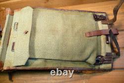 Vintage Swiss Army Military Pony Fur Backpack Tornister Rucksack Frick Bern28 43