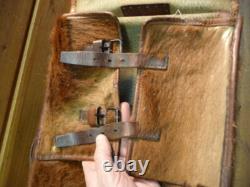 Vintage Swiss Army Military Pony Fur Backpack Tornister Rucksack Frick Bern28 43