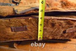 Vintage Swiss Army Military Pony Fur Backpack Tornister Rucksack Frick Bern28 43
