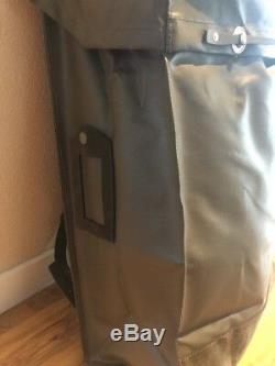 Vintage Swiss Army Military Rubberized Waterproof Rucksack Backpack