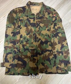 Vintage Swiss Army TAZ 90 Field Jacket Military Surplus 1990, Size 52