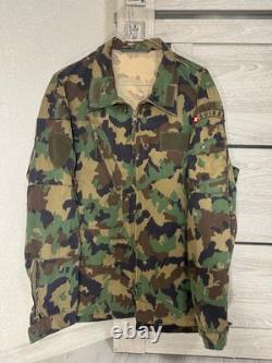 Vintage Swiss Army TAZ 90 Field Jacket Military Surplus 1990, Size 52