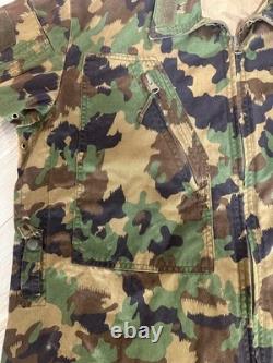 Vintage Swiss Army TAZ 90 Field Jacket Military Surplus 1990, Size 52