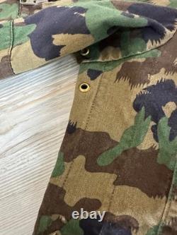 Vintage Swiss Army TAZ 90 Field Jacket Military Surplus 1990, Size 52