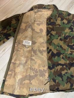 Vintage Swiss Army TAZ 90 Field Jacket Military Surplus 1990, Size 52