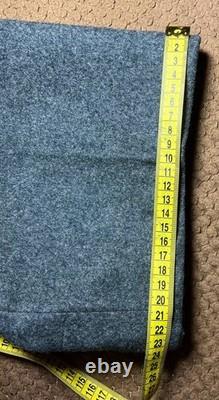 Vintage Swiss Army Wool Uniform Jacket Pants Set Grey Military 54N 56 ZH60