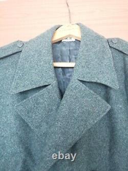 Vintage Swiss military army wool winter coat coats man men clothing surplus gear