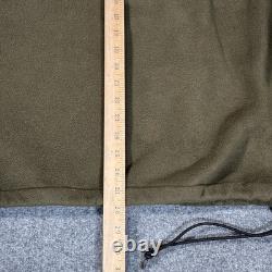 Vintage Tommy Hilfiger Jacket Mens Medium Military Patrol Surplus Fleece Green