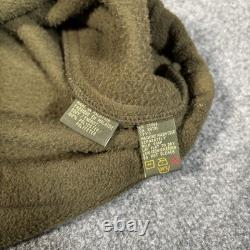 Vintage Tommy Hilfiger Jacket Mens Medium Military Patrol Surplus Fleece Green