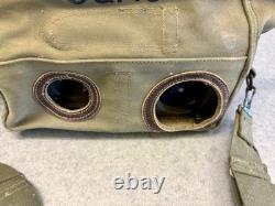 Vintage US ARMY Field Telephone Set TA-312/PT Military Radio Phone with Carry Bag