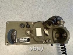 Vintage US ARMY Field Telephone Set TA-312/PT Military Radio Phone with Carry Bag