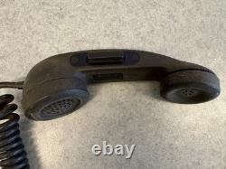 Vintage US ARMY Field Telephone Set TA-312/PT Military Radio Phone with Carry Bag