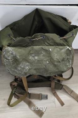 Vintage US Army ALICE Combat Field Pack with Frame Military Issue Large