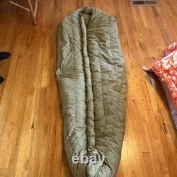 Vintage US Army M-1949 Feather Filled Mountain Regular Sleeping Bag Military