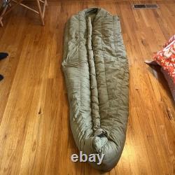 Vintage US Army M-1949 Feather Filled Mountain Regular Sleeping Bag Military