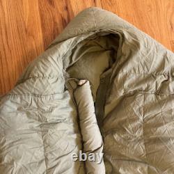 Vintage US Army M-1949 Feather Filled Mountain Regular Sleeping Bag Military