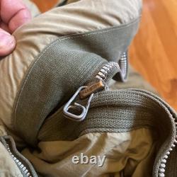 Vintage US Army M-1949 Feather Filled Mountain Regular Sleeping Bag Military