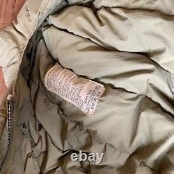 Vintage US Army M-1949 Feather Filled Mountain Regular Sleeping Bag Military